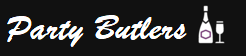Party Bulters webiste logo, for party buff butlers in the UK